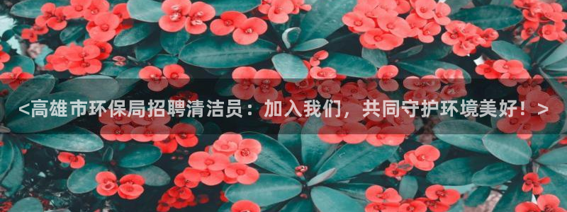 <h1>凯发k8国际是中国一家正规的网站平台字节跳动</h1><高雄市环保局招聘清洁员：加入我们，共同守护环境美好！>